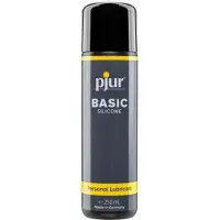 Pjur Basic Glijmiddel Op Siliconenbasis - 250 ml - Waterbasis - Vrouwen - Mannen - Smaak - Condooms - Massage - Olie - Condooms - - Anaal - Siliconen - Erotisch