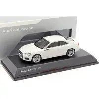 Audi A5 Coupé (Wit) (10 cm) 1/43 Collection Dealer model Spark - Modelauto - Schaalmodel - Model auto - Miniatuurauto - Miniatuur autos