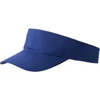 Myrtle beach Volwassenen Unisex Fashion Sunvisor (Koningsblauw)