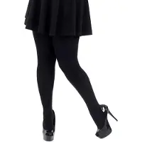 Pretty polly Maillot - Panty - Velvet - Zachte Maillot - Dikke Panty - 120 Den. - S/M - 34/40 - Zwart