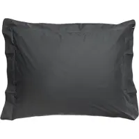 Himla Drottningholm kussensloop wing antracite - 60 x 70 cm