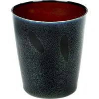 Serax Terres de Rêves Beker - Ø8,5 x H9,5 - Dark Blue / Rust - 8 stuks