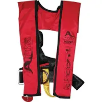 Lalizas Alpha 170n Automatic Life Jacket Rood,Zwart