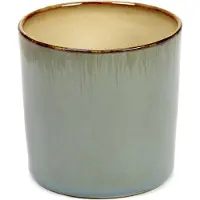 Serax Terres de Rêves Beker - Ø7,5 x H7,5 - Smokey Blue / Misty Grey - 8 stuks