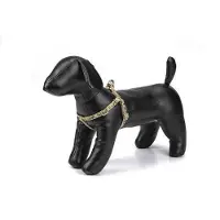Beeztees Envy borsttuig hond Strike Dog. Verstelbaar. Beige. 46-75 cm