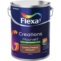 Flexa - Creations Muurverf Extra Mat - Cheeky Chestnut - Mengverf - 5 L