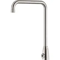 Delabie TEMPOMATIC PRO wastafelkraan M3/8 batt. 6V draaib. uitloop