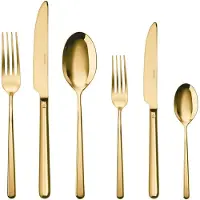Sambonet Bestekset Linear PVD Gold (36-Delig)