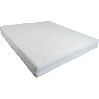Slaaploods.nl Queen de Luxe - Pocketvering Matras - Traagschuim Afdeklaag - 180x210x25 cm - Hard