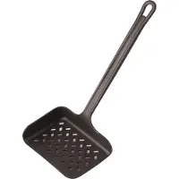 Paderno Spatel Series 12900 Pa+plus Black 35 cm Geperforeerd