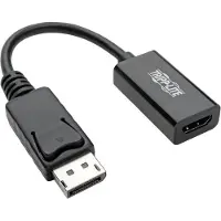Eaton Tripp Lite P136-06N-H2V2LB video kabel adapter 0,1524 m DisplayPort HDMI Type A (Standaard) Zwart