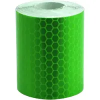 ABC-led Reflecterende tape - GROEN - 3 meter rol - 5cm breed
