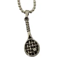 Zeeuws Meisje Hanger met ketting tennisracket