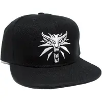 COTTON DIVISION The Witcher Wolf Logo Snapback