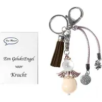 Een Wens Een Geluksengel voor Kracht Donker Bruin