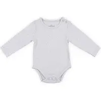 Jollein Mini dots Romper lange mouw soft grey 62/68