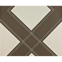 Dutch Wallcoverings Vliesbehang maritiem ruit - beige/creme