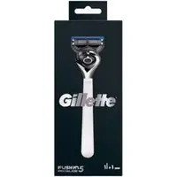 Gillette Fusion5 ProGlide Razor For Men - Monochrome Collection White