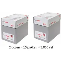 Quantore Economy - Kopieerpapier - Printpapier - A4 - 80 gram - Wit - 10 x 500 vellen (2 dozen)