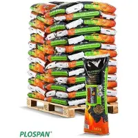Plospan - Houtpellets - 56 zakken - 784 kg - Mix pellets - ENplus A1, DINplus A1, Better Biomass