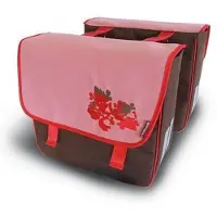 Basil Prima Vista - Dubbele Fietstas - 31 l - Roze