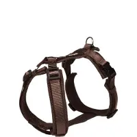 Petlando Hondentuig Mesh Y-Comfort Harness XXL Mokka Buikomtrek: 72-110 cm, Nekomtrek: 60-108 cm. Breedte: 25 mm