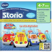 Jeu Storio - La ville alphabet - Tut-Tut bolides
