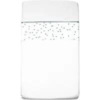 Briljant Baby Laken met Bies voor Ledikant 100 x 150 - Spots - Stonegreen