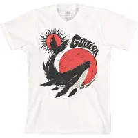 Rock Off Gojira - Whale Heren T-shirt - L - Wit