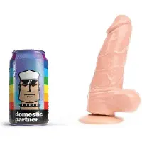 Domestic Partner Dildo Panzer - small - blanke beige
