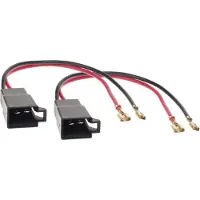 ACV Speaker Adapter Kabel(2x) Div.modellen Opel-Renault-Seat-VW-Citroën-Nissan-Mercedes-Dacia-Skoda-Seat