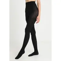 Pretty polly Panty - Fashion - Soft - Ribbed - One Size - 36/42 - Zwart