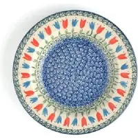Bunzlau Castle Diep Bord Tulip Royal (23,5 cm)