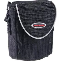 Vanguard | Peking 6A | Compactcameratas | Met Riemclip en Schouderriem | Binnenmaat 6,5x2,5x9,5 cm | Zwart