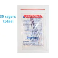 Lactona Interdentaal Ragers - Large 8mm - Violet - 6 gripzak x 5 stuks - Voordeelpakket