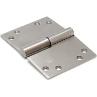 Dulimex DX SKG3 Kogelstift paumelle rechte hoek 125x89 mm rechts rvs