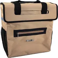 New Looxs Merano Single enkele fietstas zwart Kleur: beige
