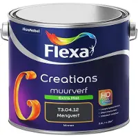 Flexa - Creations - Muurverf - Extra Mat - Mengkleuren Collectie - T3.04.12 - 2,5 Liter