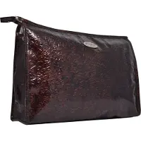 Gerard Brinard toilettas luxe tas bruin - voelbare print