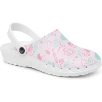 Suecos Medische Klomp Oden Fusion Print Medical Pink-Schoenmaat 36