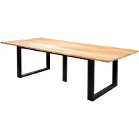 Yoi Tuintafel Kaihou Black Teak 300 x 100 cm