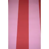 Dutch Wallcoverings Vliesbehang - Kinderbehang - Streep - Roze/Rood