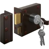 Lips 1753 Cilinderoplegslot met vaste buitencilinder | dag- en nachtschoot | SKG** | DM 50mm | draairichting 1. - 7956049