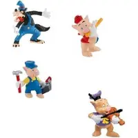 Overig Speelset Wolf en de drie biggetjes - kunststof - 6-8 cm - Bullyland