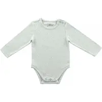 Jollein Mini dots Romper lange mouw soft grey 74/80