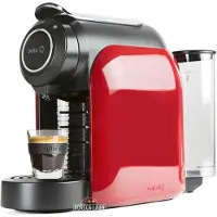 Delta QOOL, koffiezetapparaat voor filterkoffie, 1 liter, koffiekapsules, 1200 W, zwart, wit