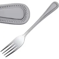 HorecaTraders Tafelvork RVS Gepolijst 20cm | 12 stuks