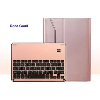 Evertech Smart Bluetooth Toetsenbord Hoes voor iPad 9.7 (2017)/iPad Pro 9.7/Air2/Air _ Roze Goud