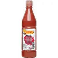 Jovi plakkaatverf, fles van 500 ml, bruin