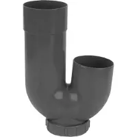 Dyka Hwa Sifon 100Mm Pvc Grijs
